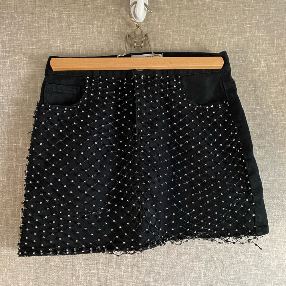 Pistola Diamond Fishnet Skirt